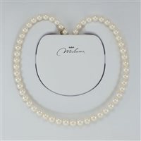 Collana Miluna Donna in Oro bianco Perla 1MPA657_50NL587